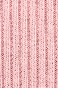 Set of 6 Light Pink Polyester Ribbon Fabric Hair Bands for Fashion Accessory
