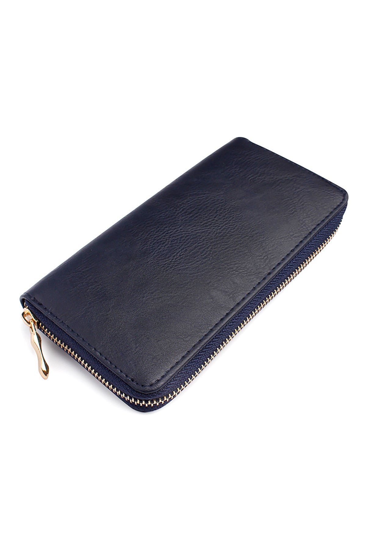 Classic Navy Single-Zipper Wallet Set - Pack of 6