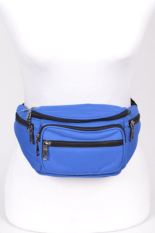 Pack of Three 3927 Cobalt Fanny Packs