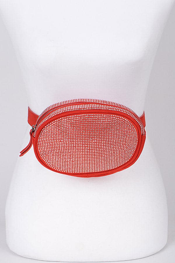 Red Fanny Pack - Set of 3 Pieces (Model 5617)