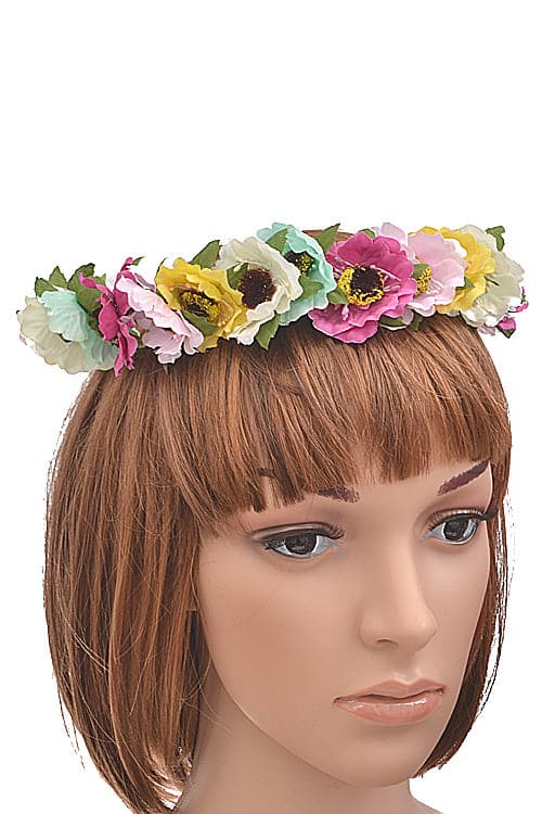 Colorful 4521 Hair Bands - Pack of 6