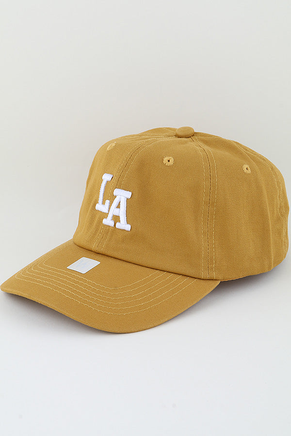 6-Pack LA Classic Mustard Caps - Stylish and Functional
