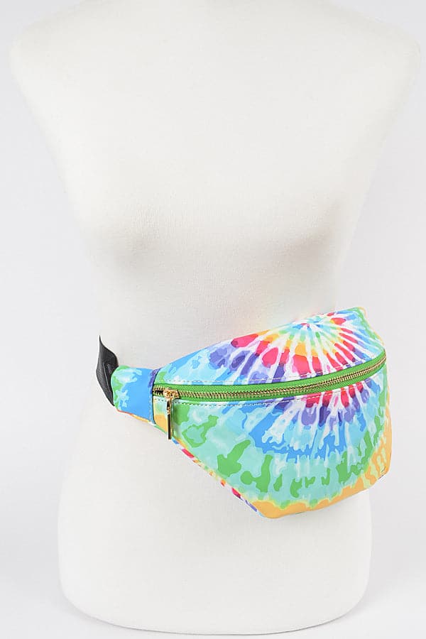 Multicolor Tie Dye Fanny Pack - Set of 3 (Product Code 9597)