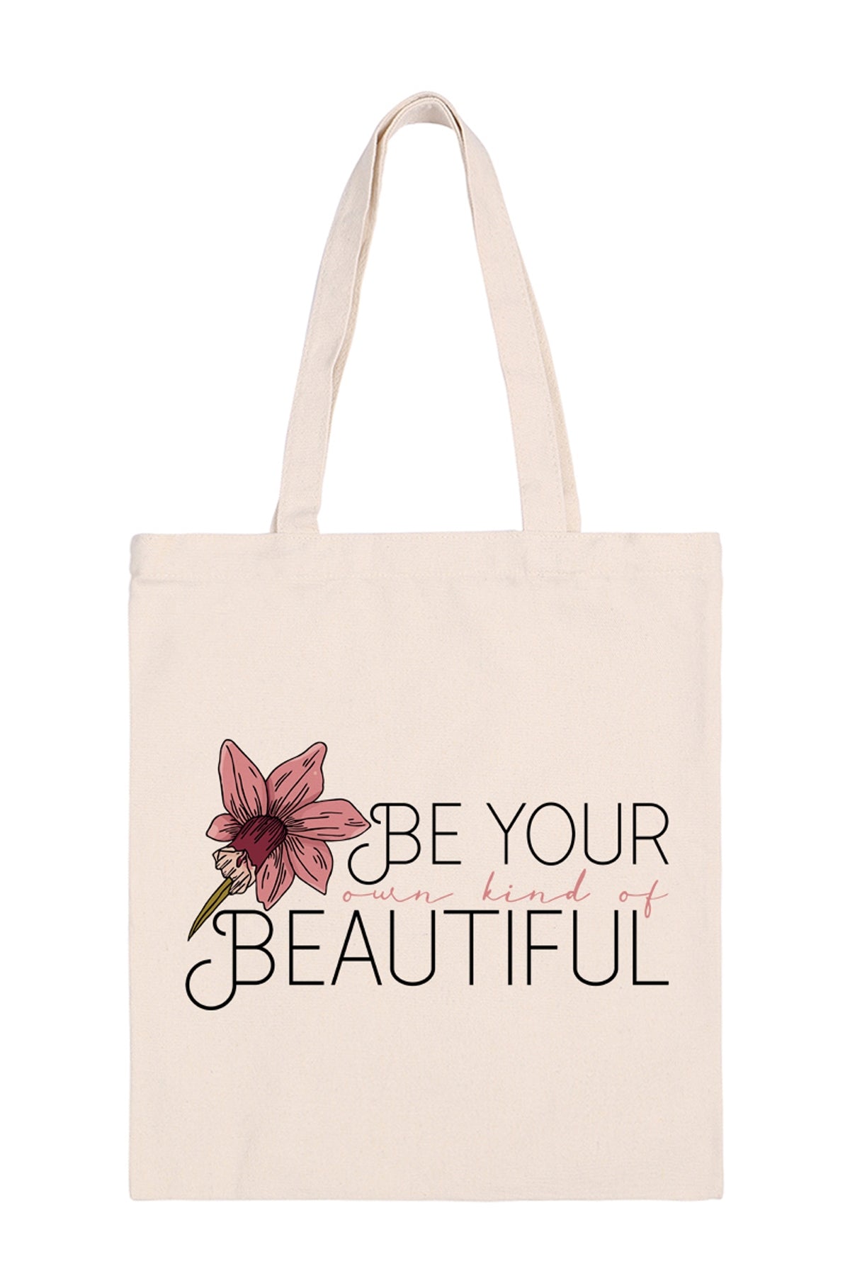 6-Pack of Minimalist Fashion Tote Bags: Be Your Unique Kind of Beautiful