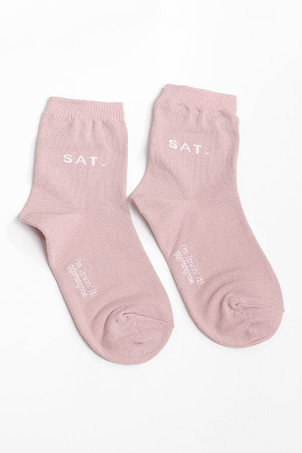 Pack of 6 - 660 Pink Everyday Socks