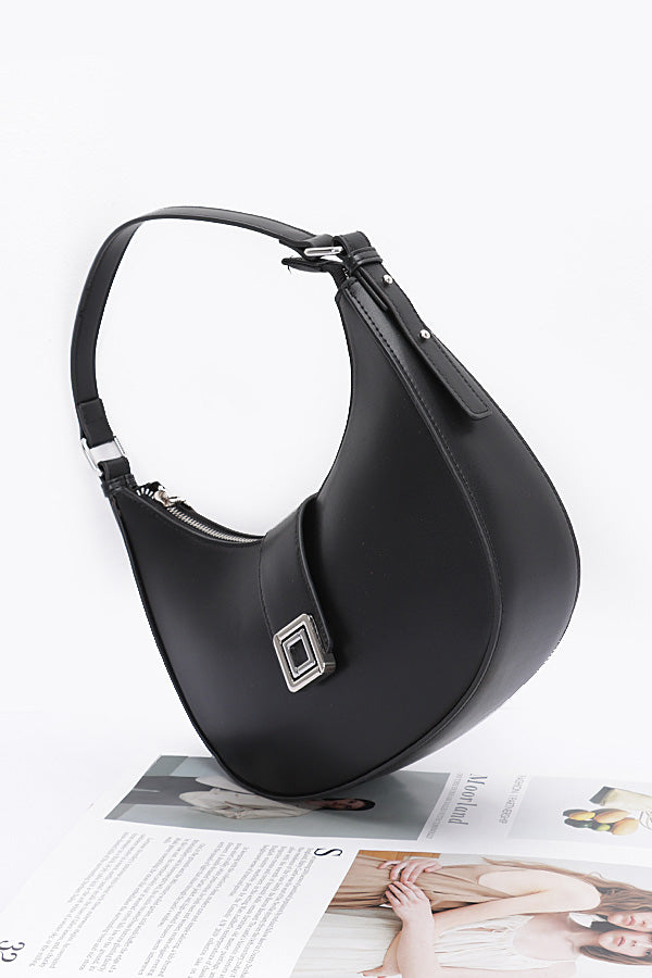 Pack of 3 Faux Leather Hobo Bags in Khaki Color 7336
