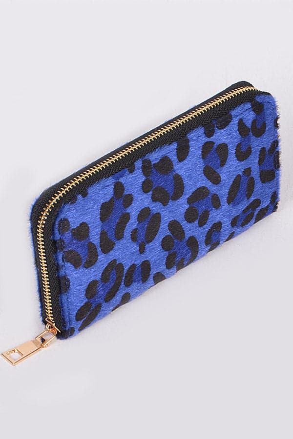 Set of 3 Stylish 7612 Brown Leopard Pint Wallets