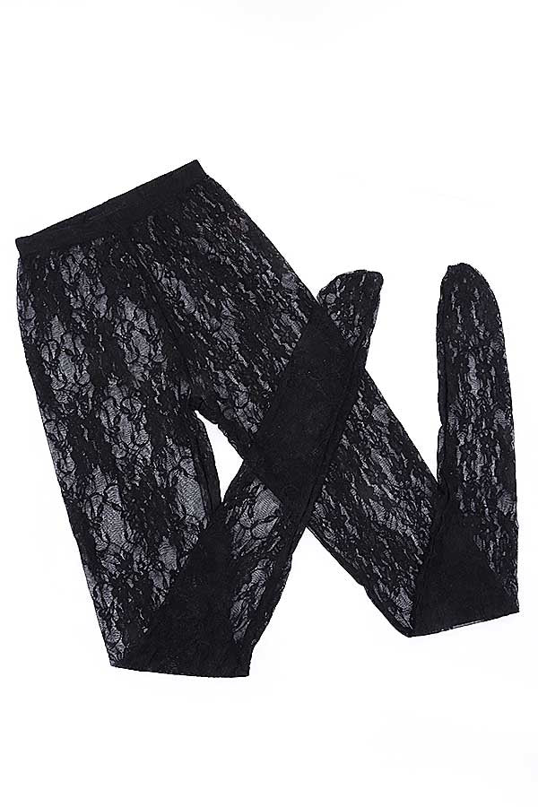 Pack of 6 Stunning Red Lace Stockings - 7968