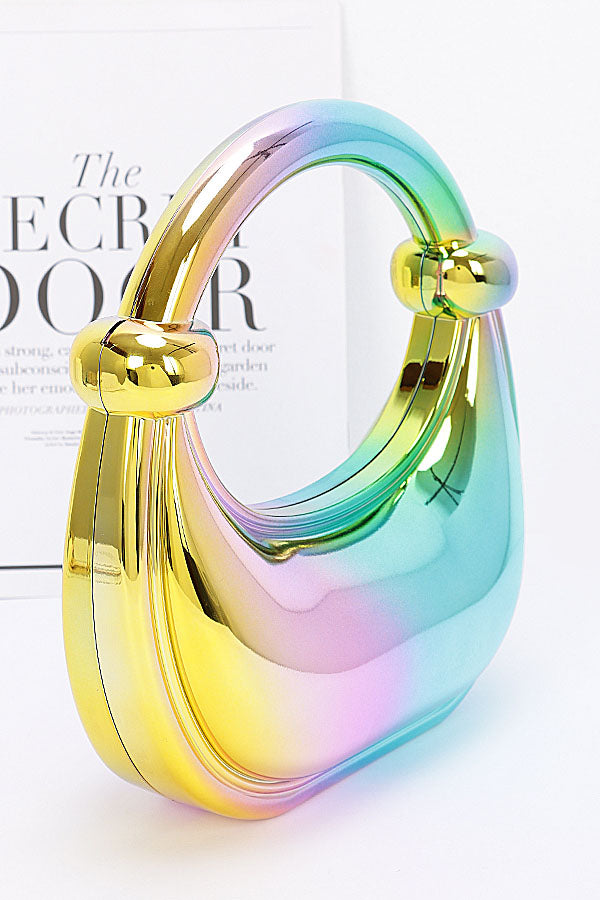 Multicolor Acrylic Case Bag - Set of 3