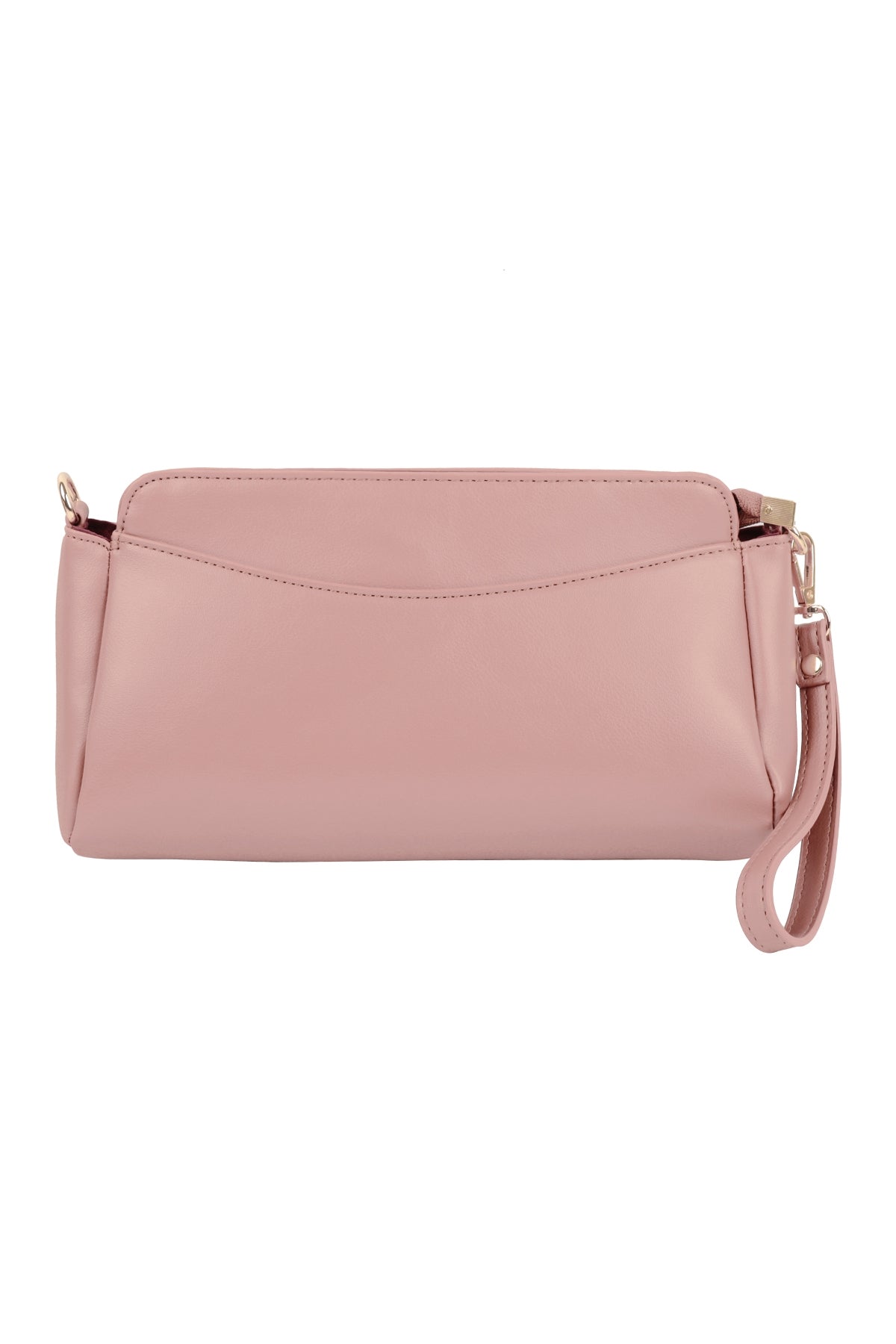 Pack of 6 Off - Pink Convertible Leather Crossbody/Pouch Bags