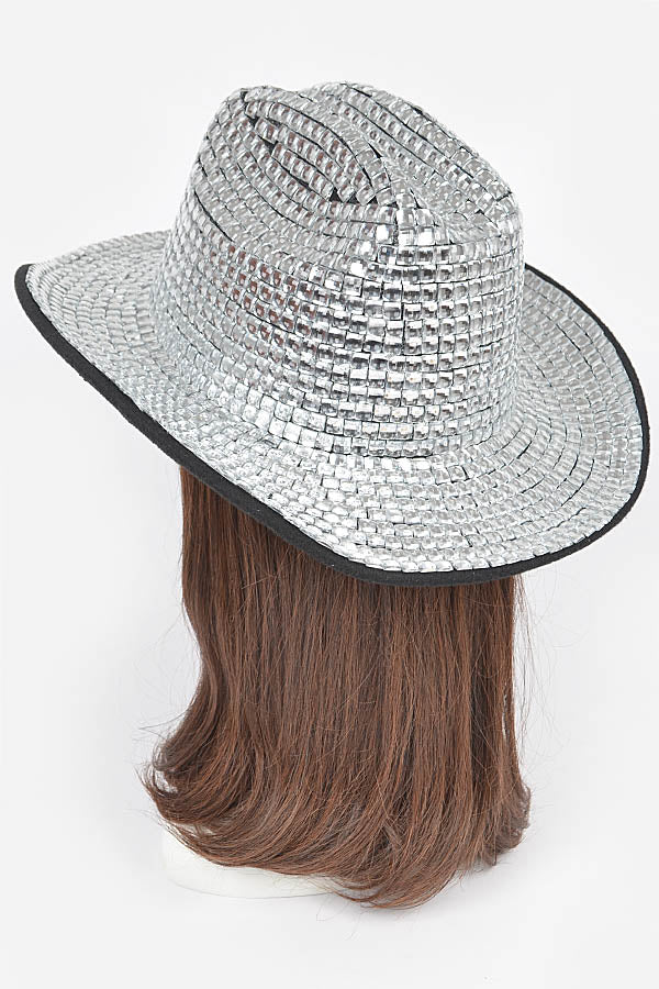 Pack of 6 Stunning White Cowboy Hats 9871