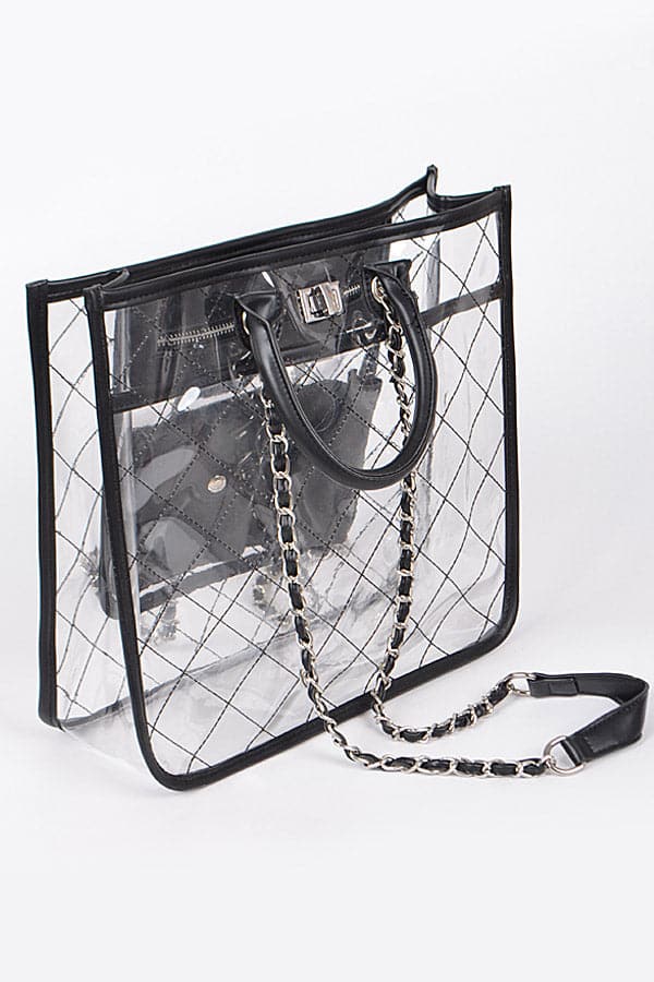 Set of 3 Stylish White 7676 Day - to - Day Bags