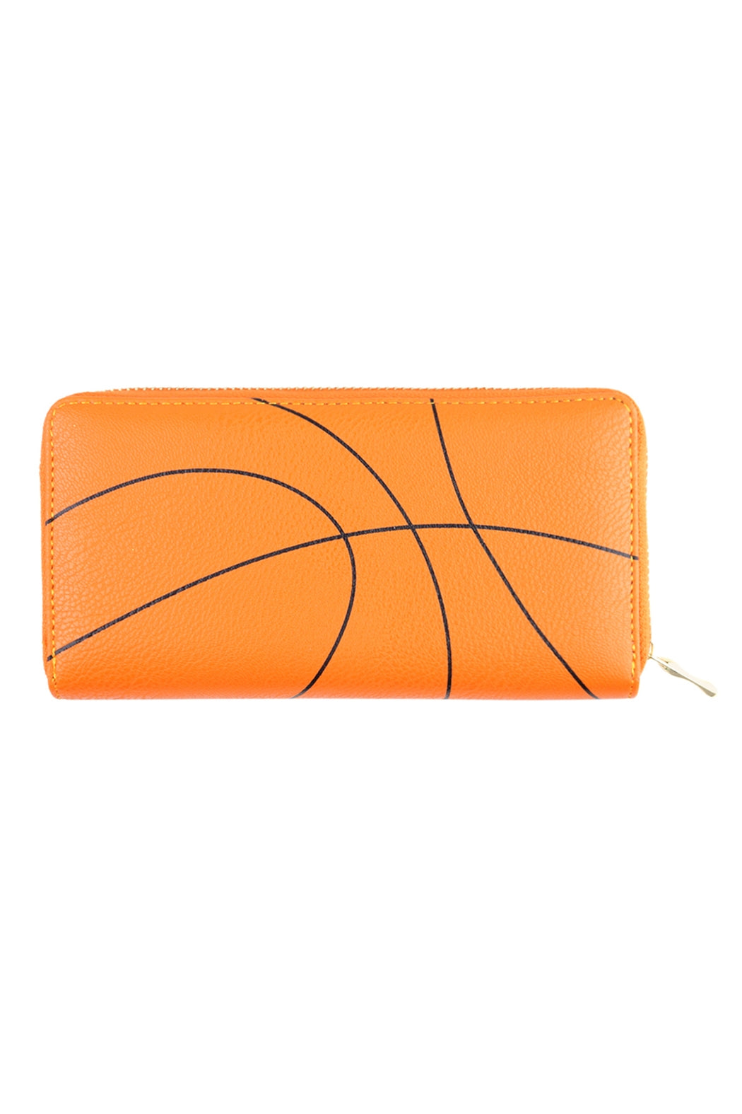 Set of 6 Basketball - themed Zipper Wallets