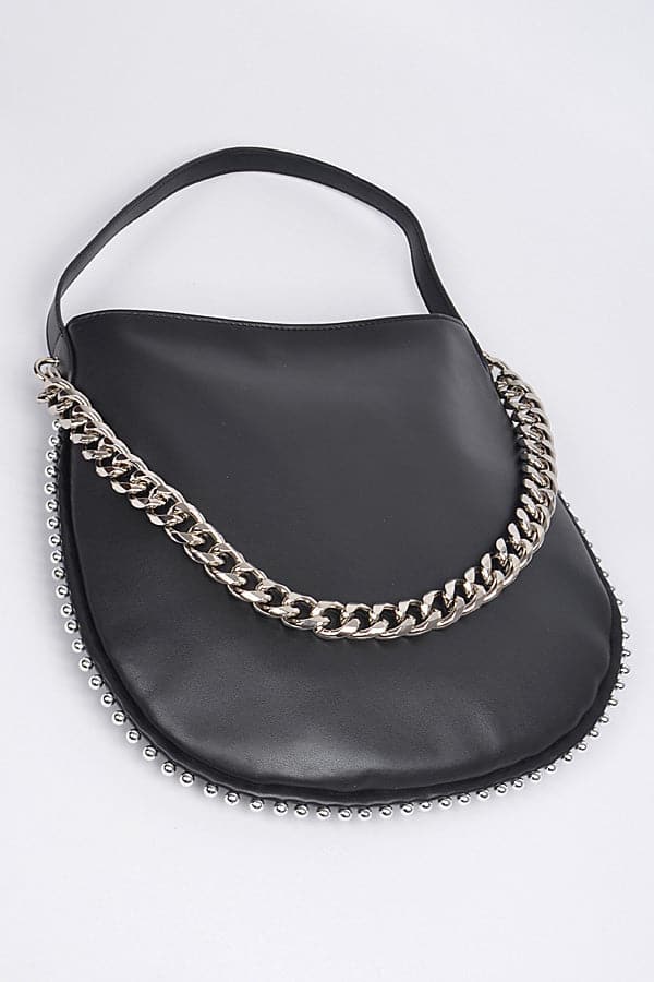 Pack of 3 Khaki - Style 8327 Chain - Strap Shoulder Clutches