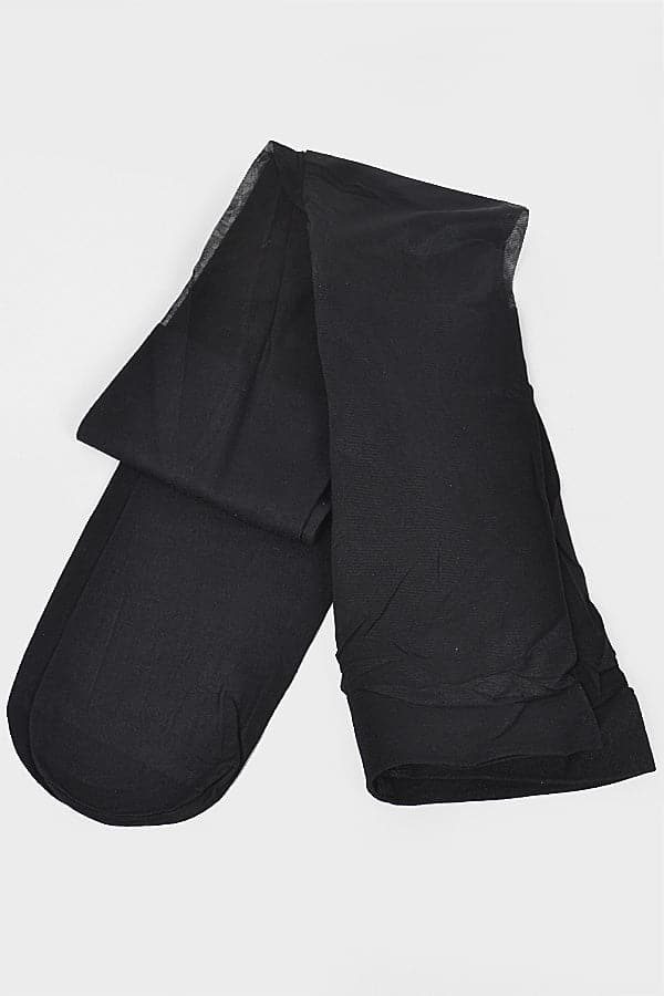 Set of 6 Premium Black 3458 Tights