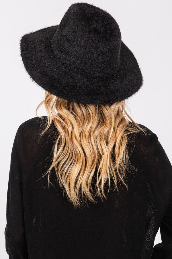 Pack of 6 Fuzzy Mauve 2710 Fedora Hats