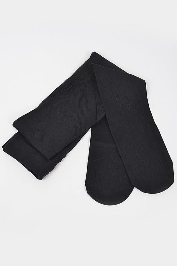 Stylish Black Fashion Tights - Pack of 6