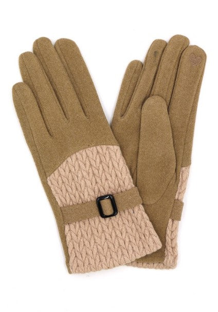 Taupe 0800 Smart Touch Gloves - Pack of 6
