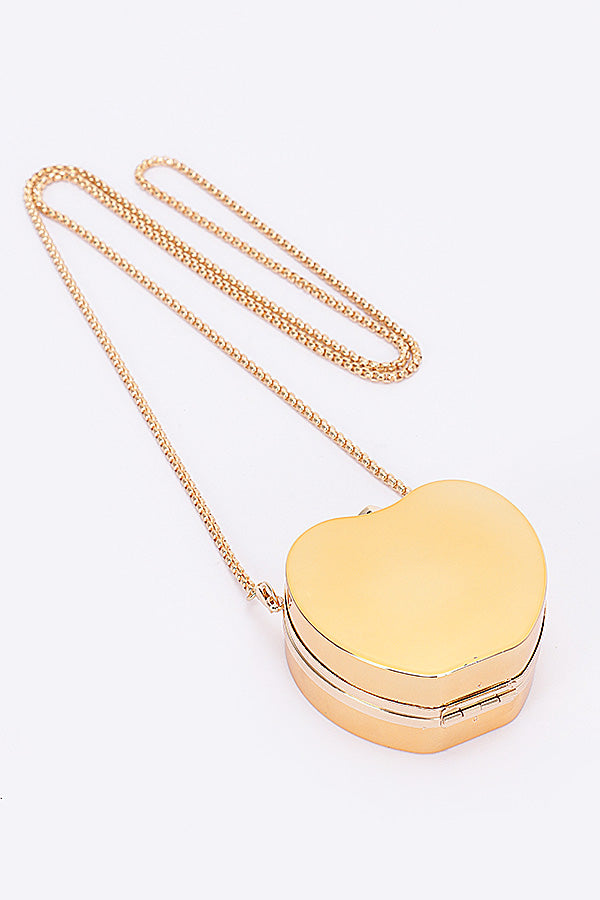 Set of 3 Metal Mini Clutches in 2611 Gold Color