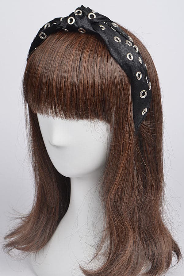 Black Multi - Material Head Band Pack of Six (0638 Model)