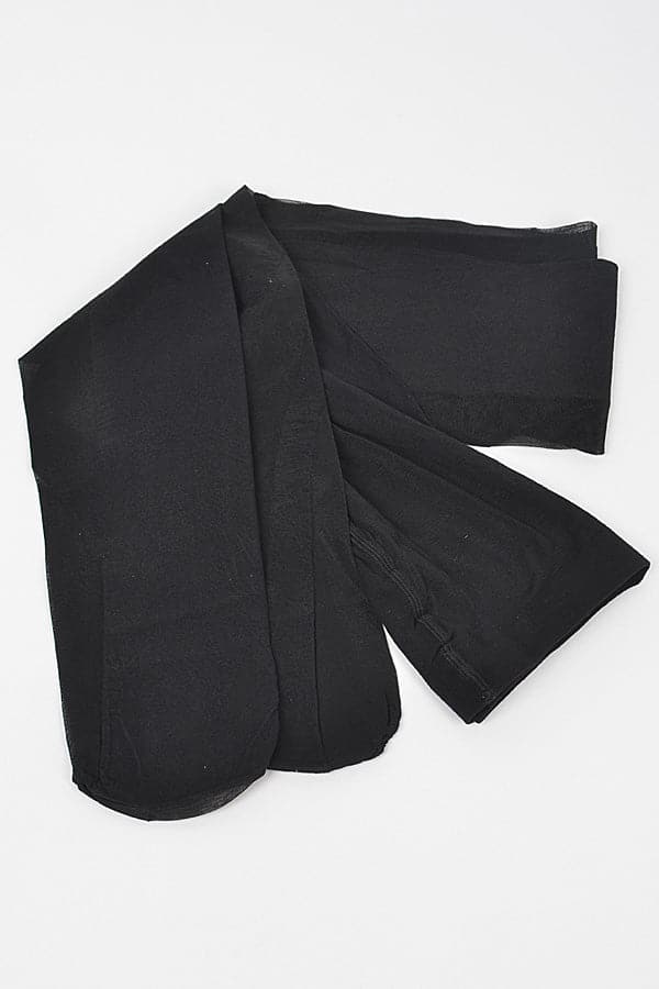 Stylish Black Premium Tights - Pack of 6