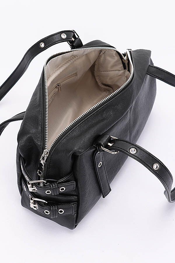 Set of 3 Stylish Leopard - Inspired Faux Leather Sport Bags