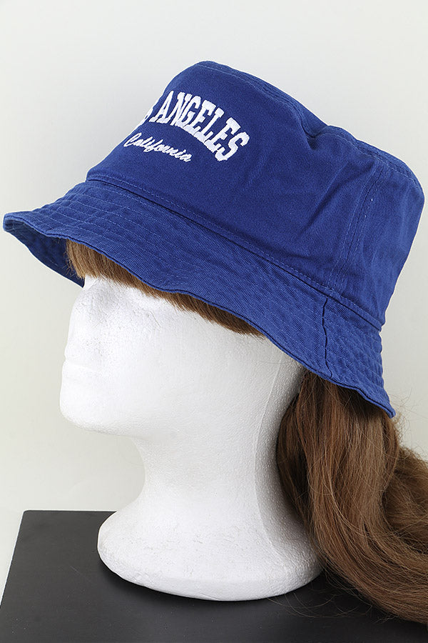 Cobalt Los Angeles California Bucket Hats - Set of 6