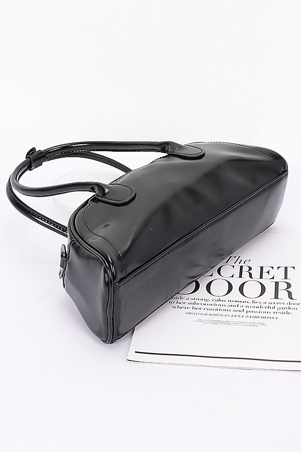 Set of Three 0646 Brown Faux Leather Sport Bags