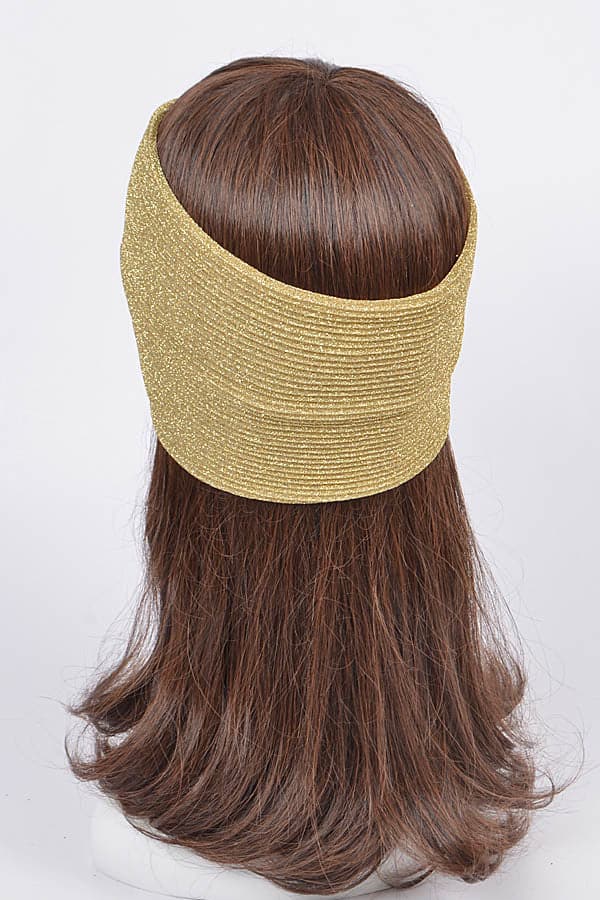 Set of 6 Premium Black 6828 Headbands