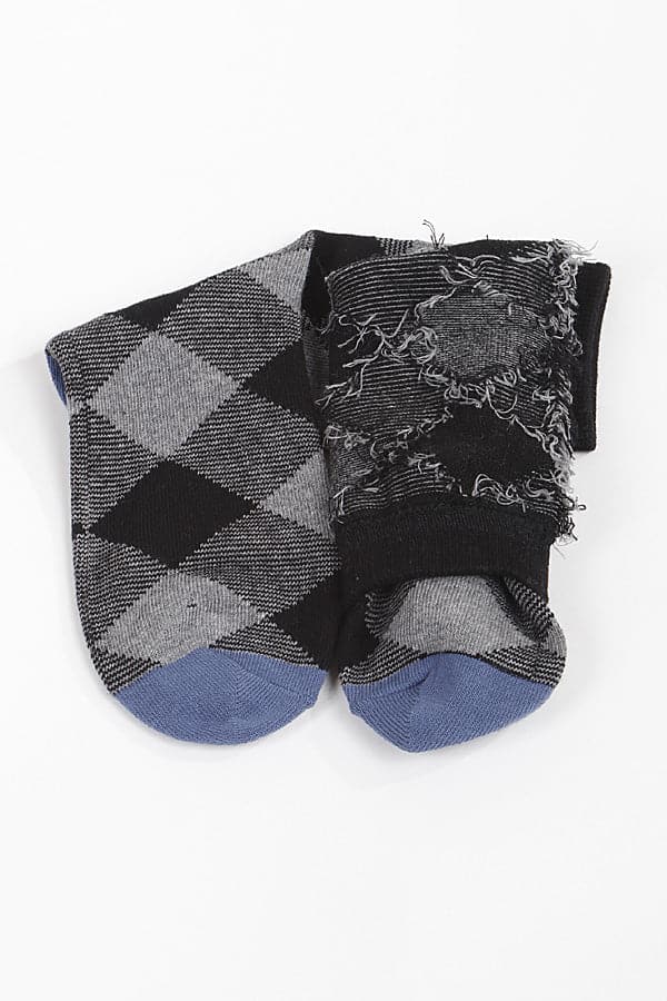Pack of 6 Burgundy Socks - Style 131