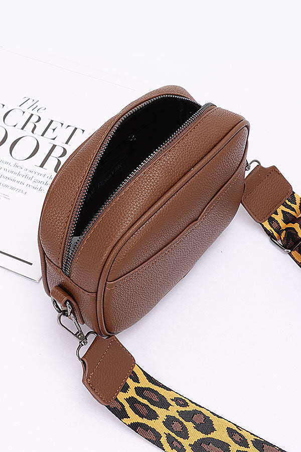 Set of 3 Faux Leather Camera Bags in Classic Black Color