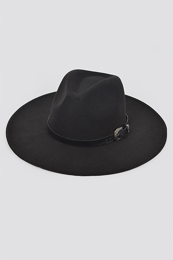 Set of 6 Pieces of 9651 Fedora in Classic Black Color