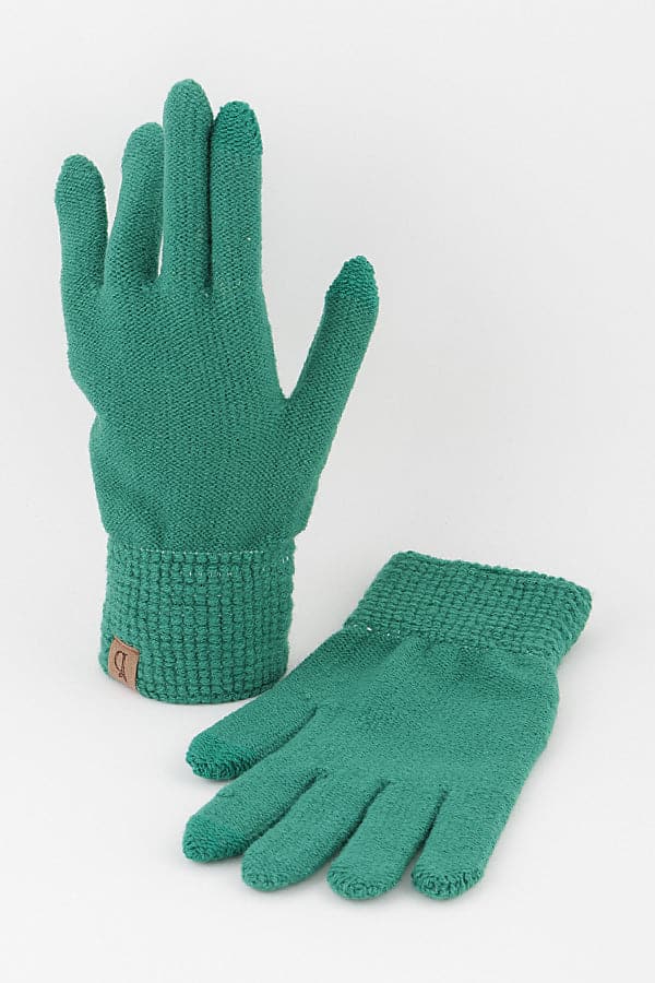 Pack of 6 Solid Green Color 711021 Cotton Gloves
