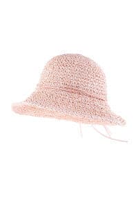 Pink Weaved Women's Bucket Hats - Set of 6