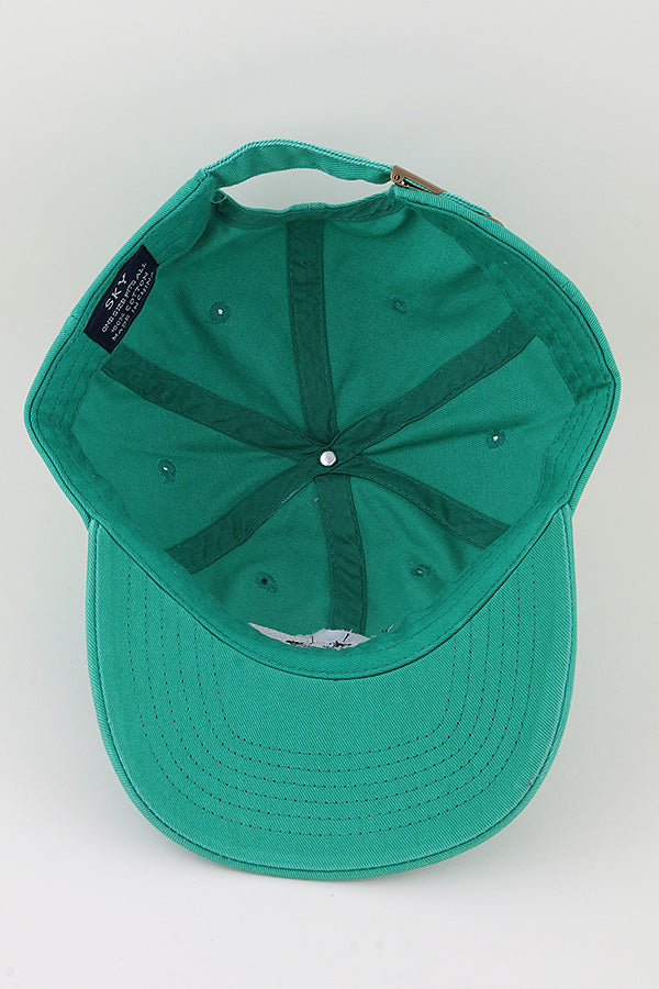 Khaki Venice Beach Graphic Palm Tree Caps - Pack of 6