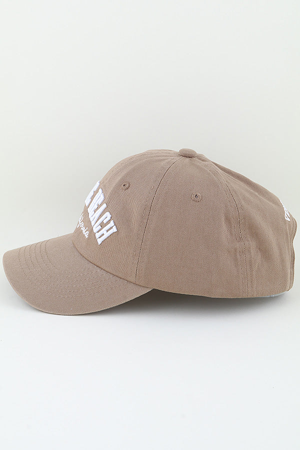 Black Venice Beach California Classic Caps - Set of 6