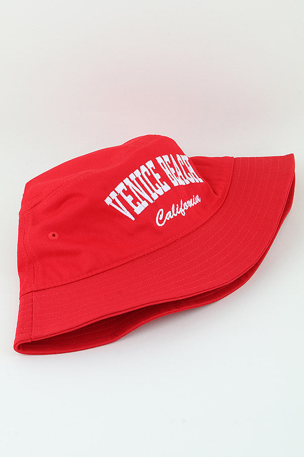 Pack of 6 Gray Venice California Style Bucket Hats for Fashionable Headwear