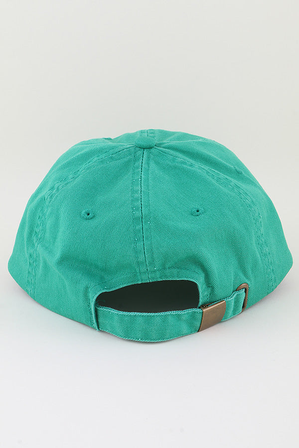 Khaki Venice Beach Graphic Palm Tree Caps - Pack of 6